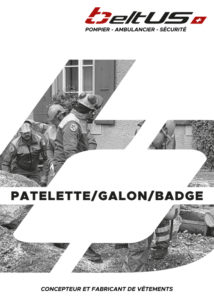 Catalogue patelette, galon et badge